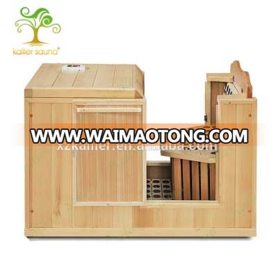 Home slim mini hot sale diy half body infrared sauna