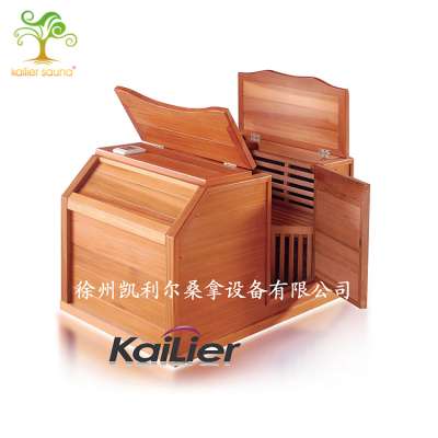 The personal ozone new trend half body sauna