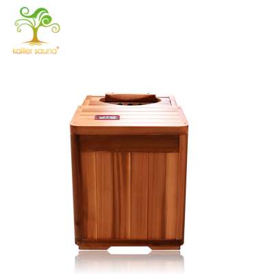 One person wood barrel mini portable steam sauna room