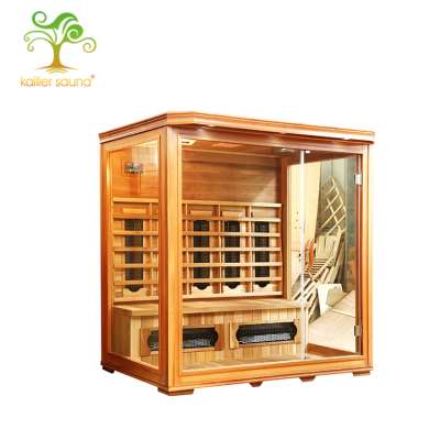 SA-401 4 Person Infrared sauna room combination/ instal sauna/ dry sauna room 2016