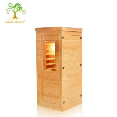 SA-103 Factory Elegant desgin wooden far infrared sauna room /Dry steam and sauna combine room